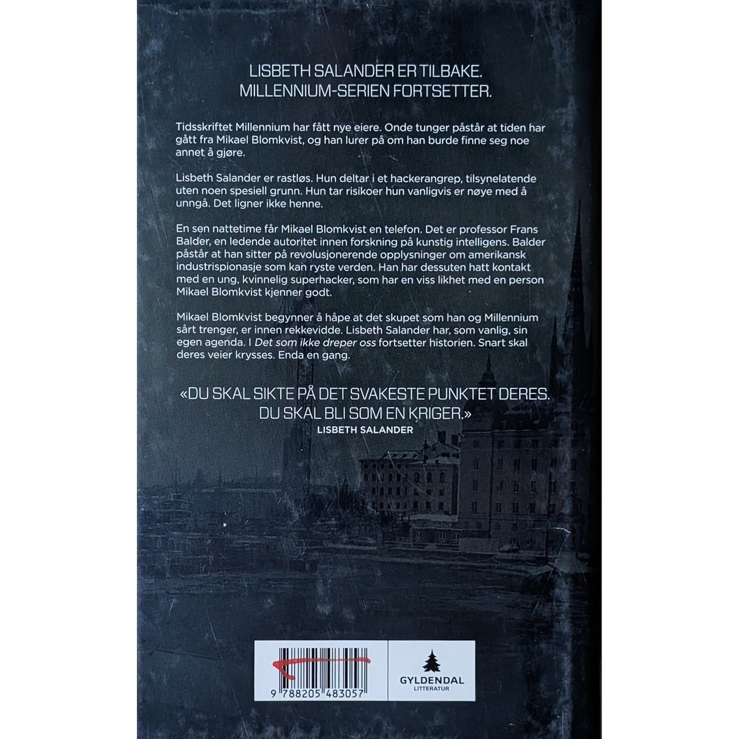 David Lagercrantz: Det som ikke dreper oss. Brukte bøker