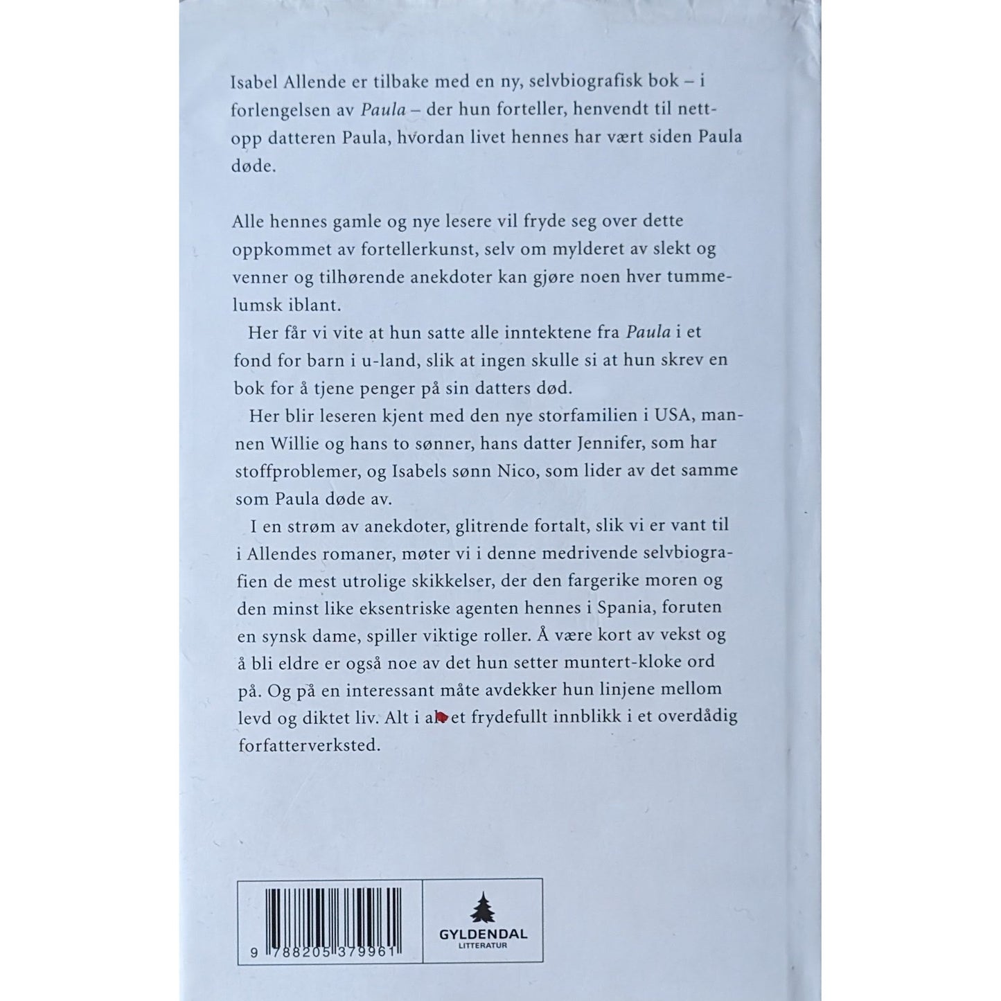 Summen av dagene. Brukte bøker av Isabel Allende
