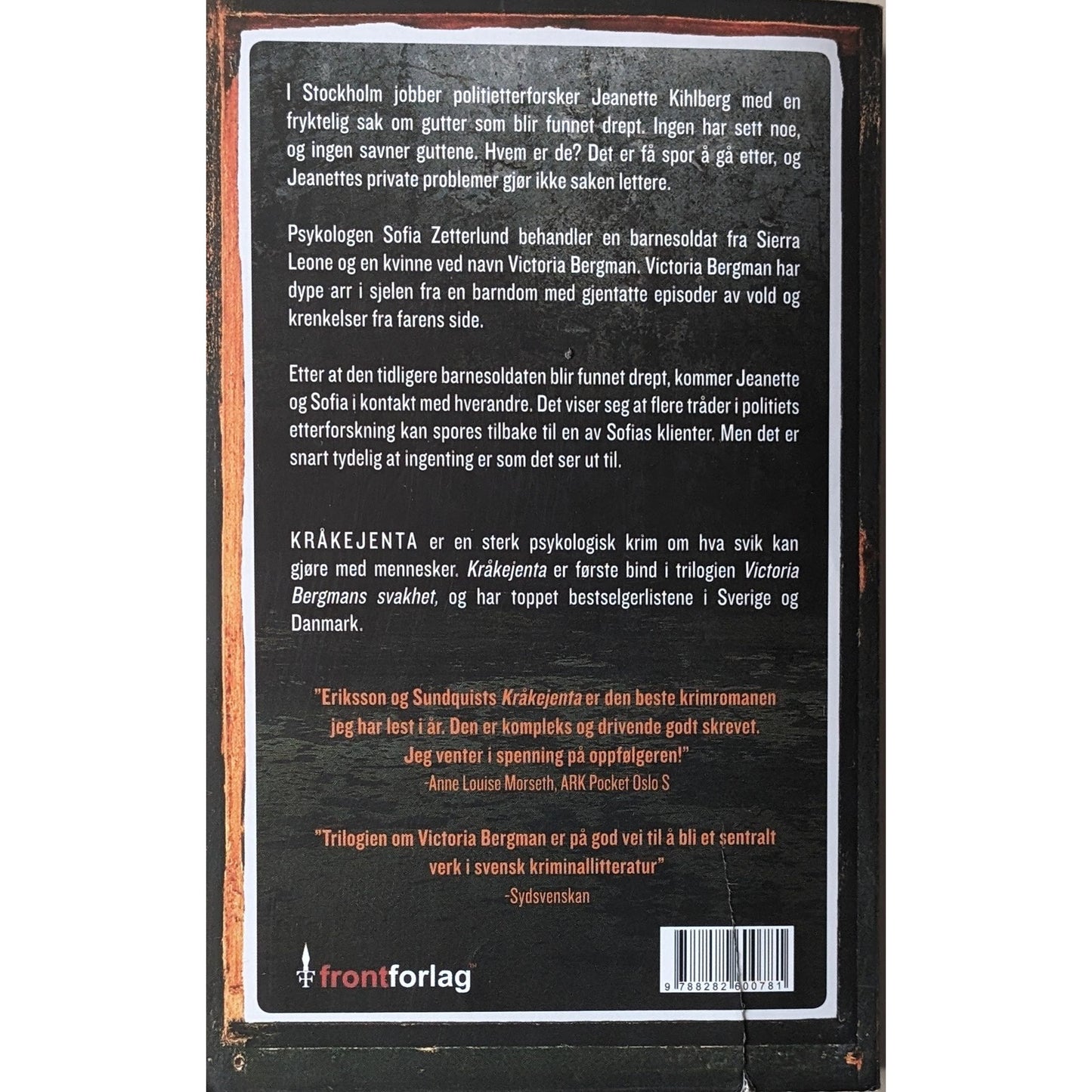 Kråkejenta, brukte bøker av Eriksson & Sundquist