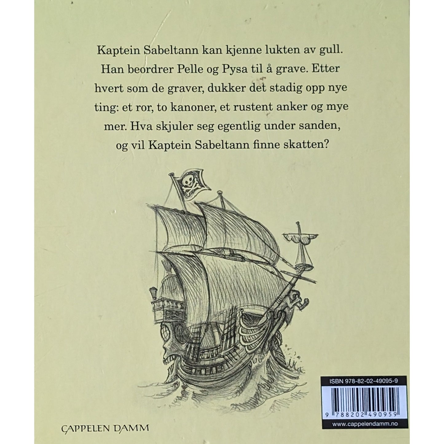 Kaptein Sabeltann lukter gull, brukte bøker av Terje Formoe og Egil Nyhus
