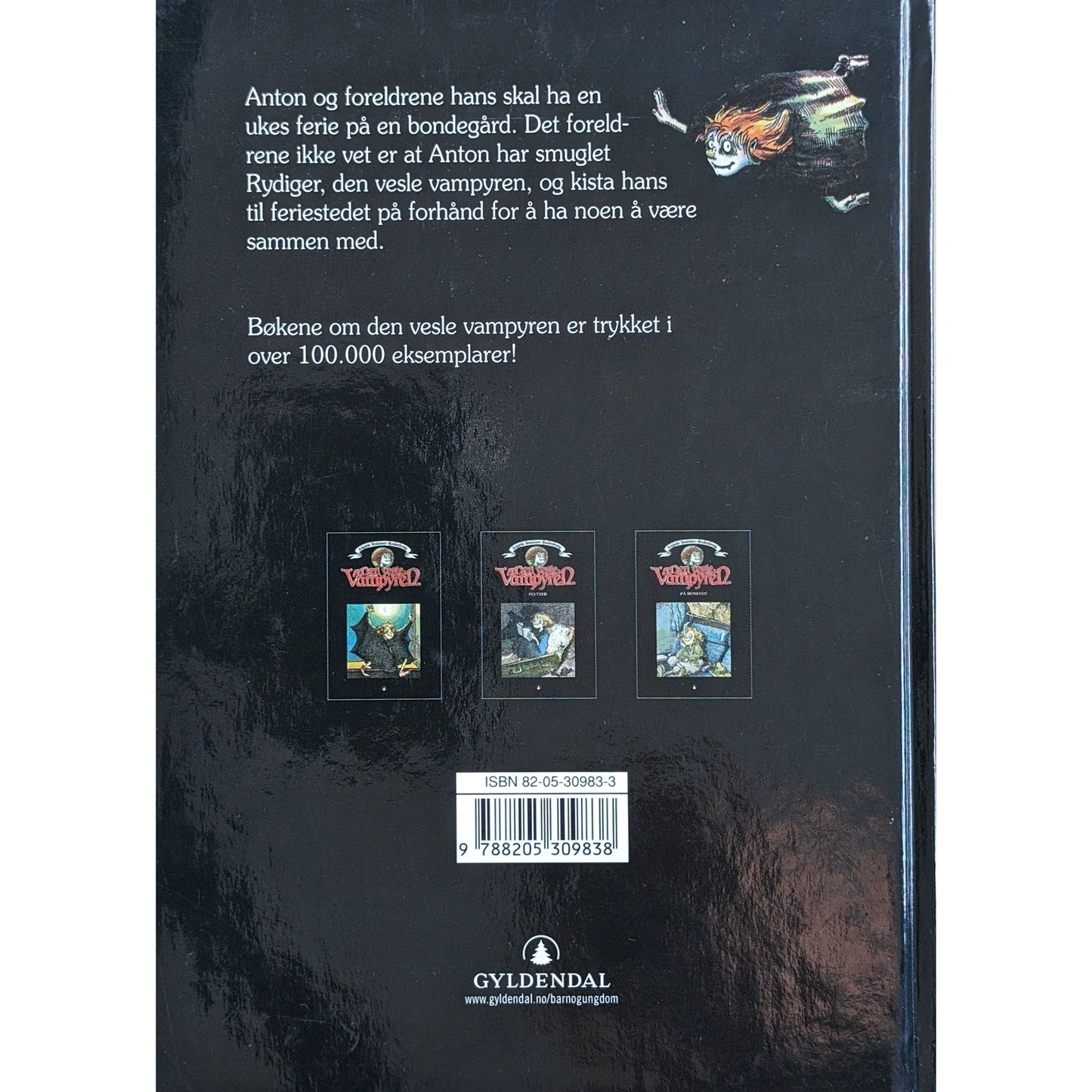 Den vesle vampyren på bondegården, brukte bøker av Angela Sommer-Bodenburg