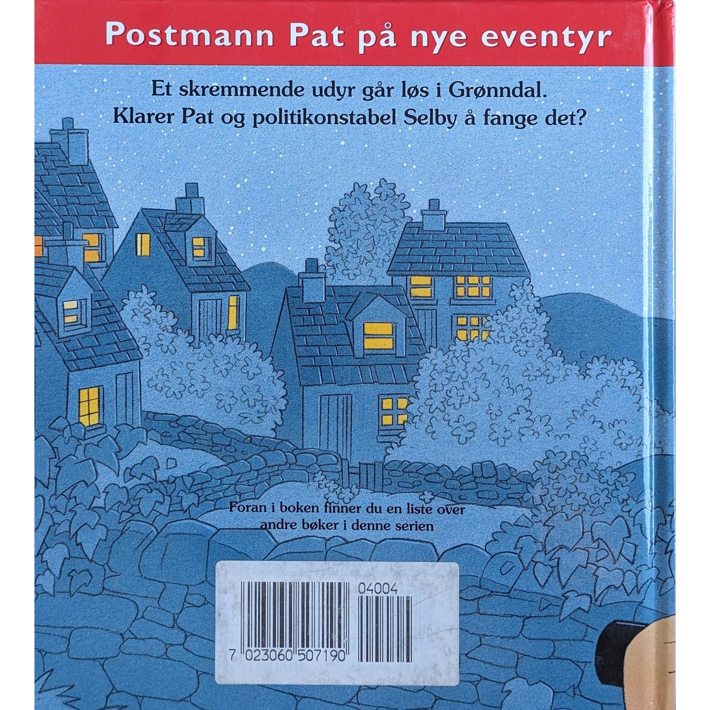 Postmann Pat og udyret i Grønndal. Brukte bøker av John Cunliffe