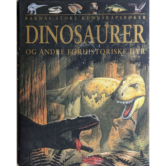 Dinosaurer og andre forhistoriske dyr, brukte bøker