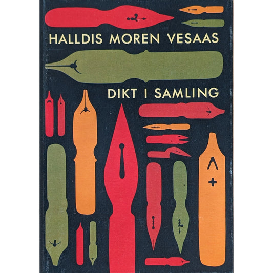 Dikt i samling av Halldis Moren Vesaas. Brukte bøker, dikt og lyrikk