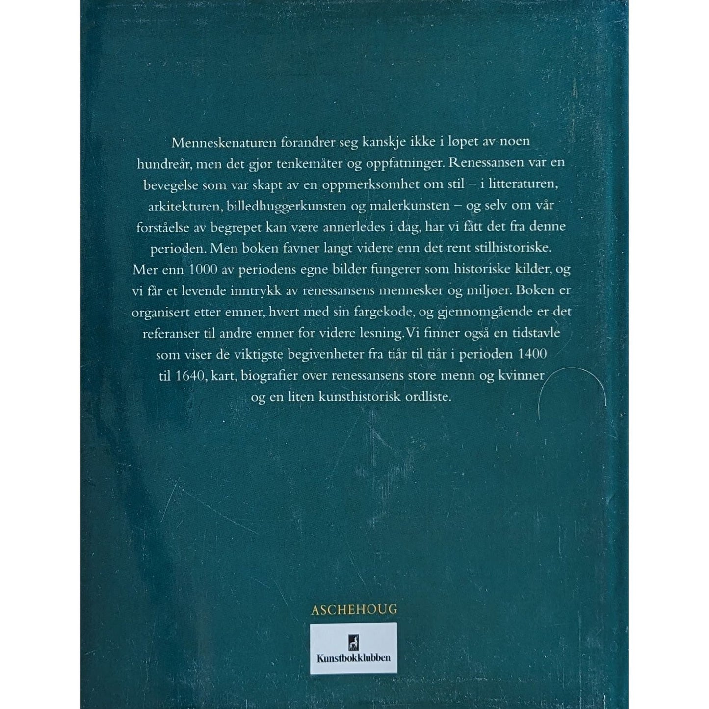 Renessansen. Brukte bøker av Margaret Aston. Kunstbøker. Kunsthistorie