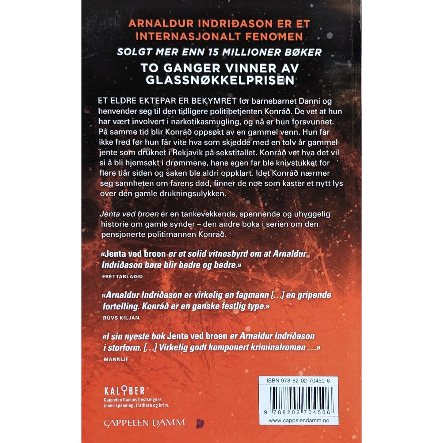 Jenta ved broen - En Konrad-krim 2, brukte bøker av Arnaldur Indridason