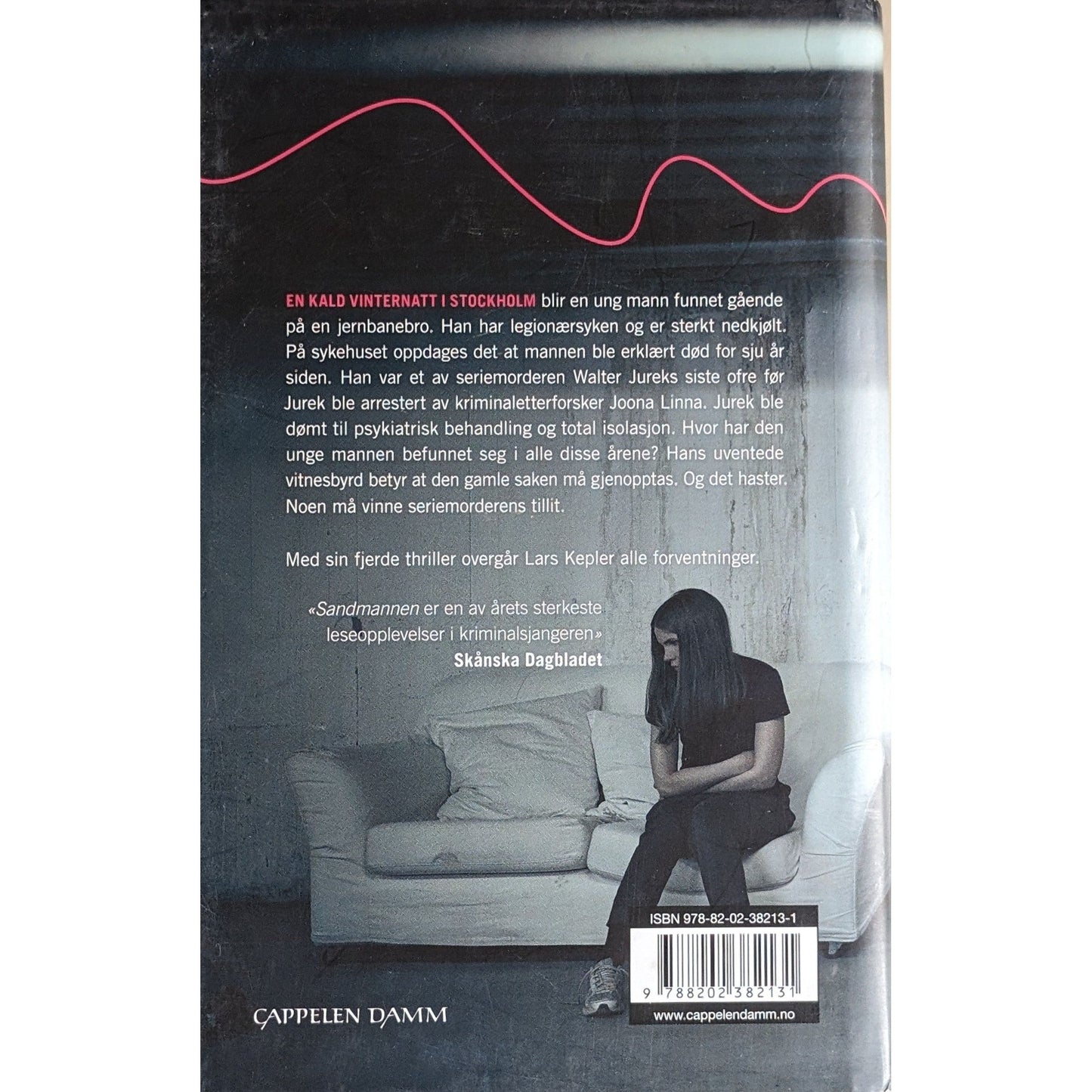 Joona Linna 4 - Sandmannen, Brukte bøker av Lars Kepler