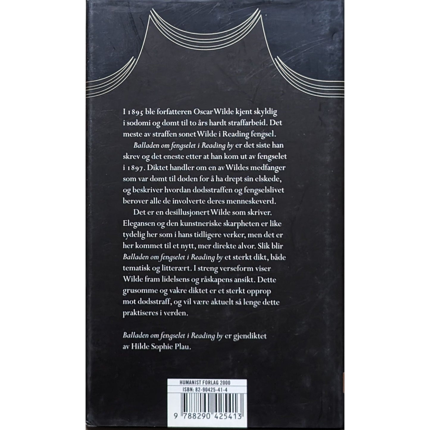 Balladen om fengselet i Reading by. Brukte bøker av Oscar Wilde. Poesi