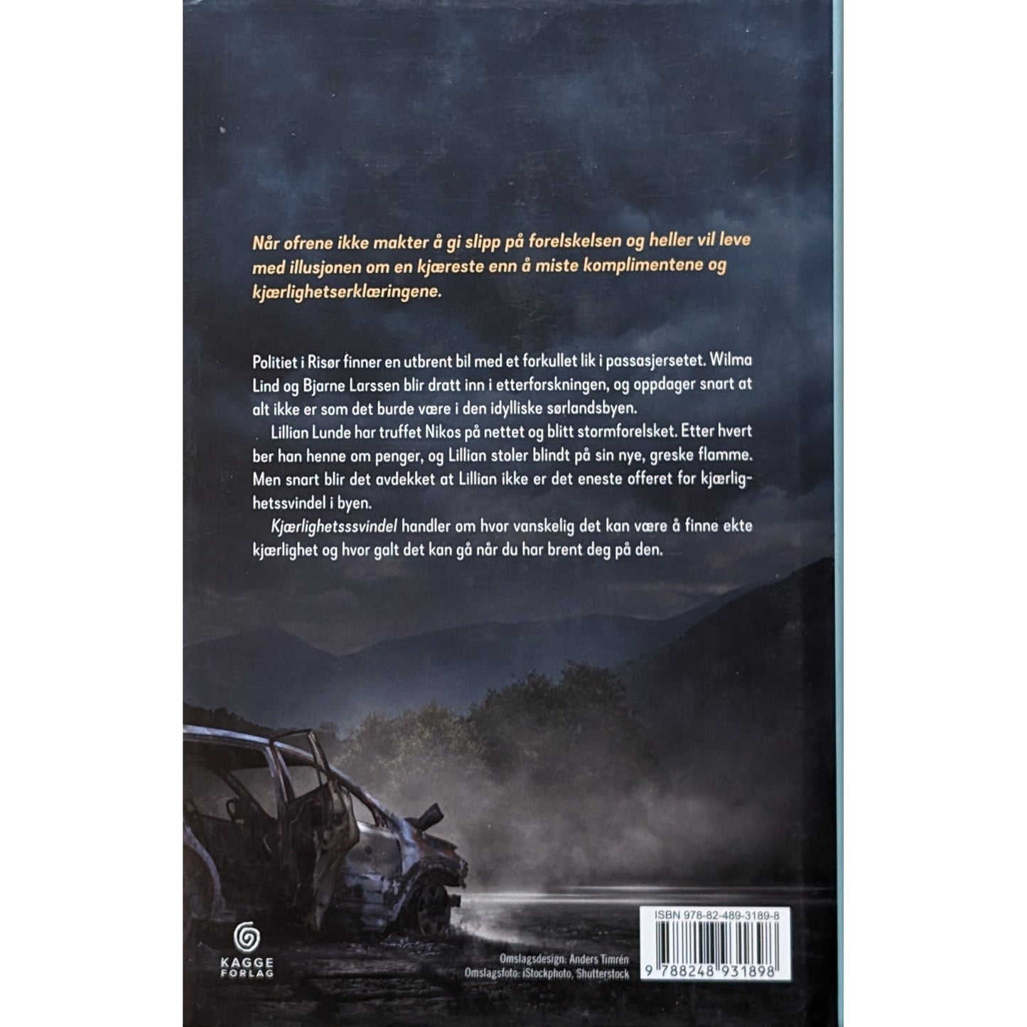 Kjærlighetssvindel, brukte bøker av Hanne Kristin Rohde om Wilma Lind