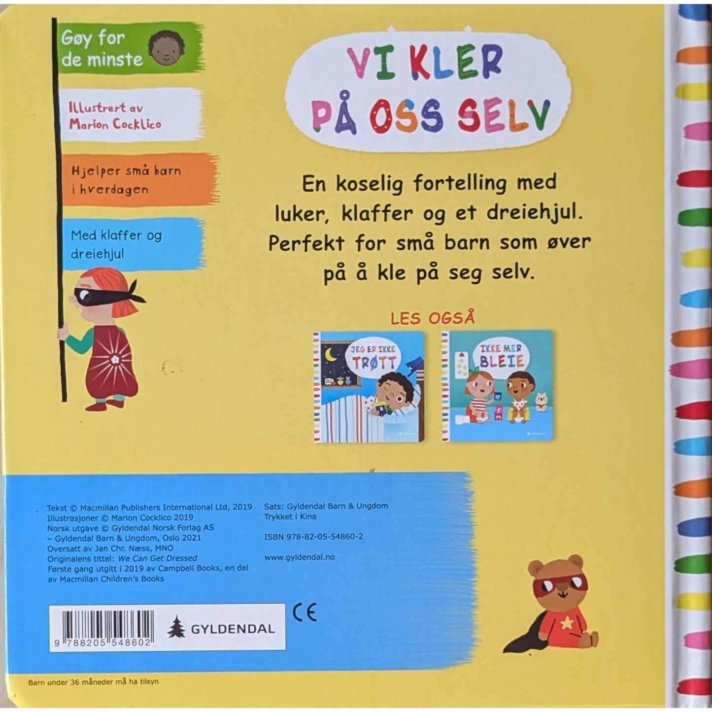 Vi kler på oss selv. Brukte bøker med klaffer