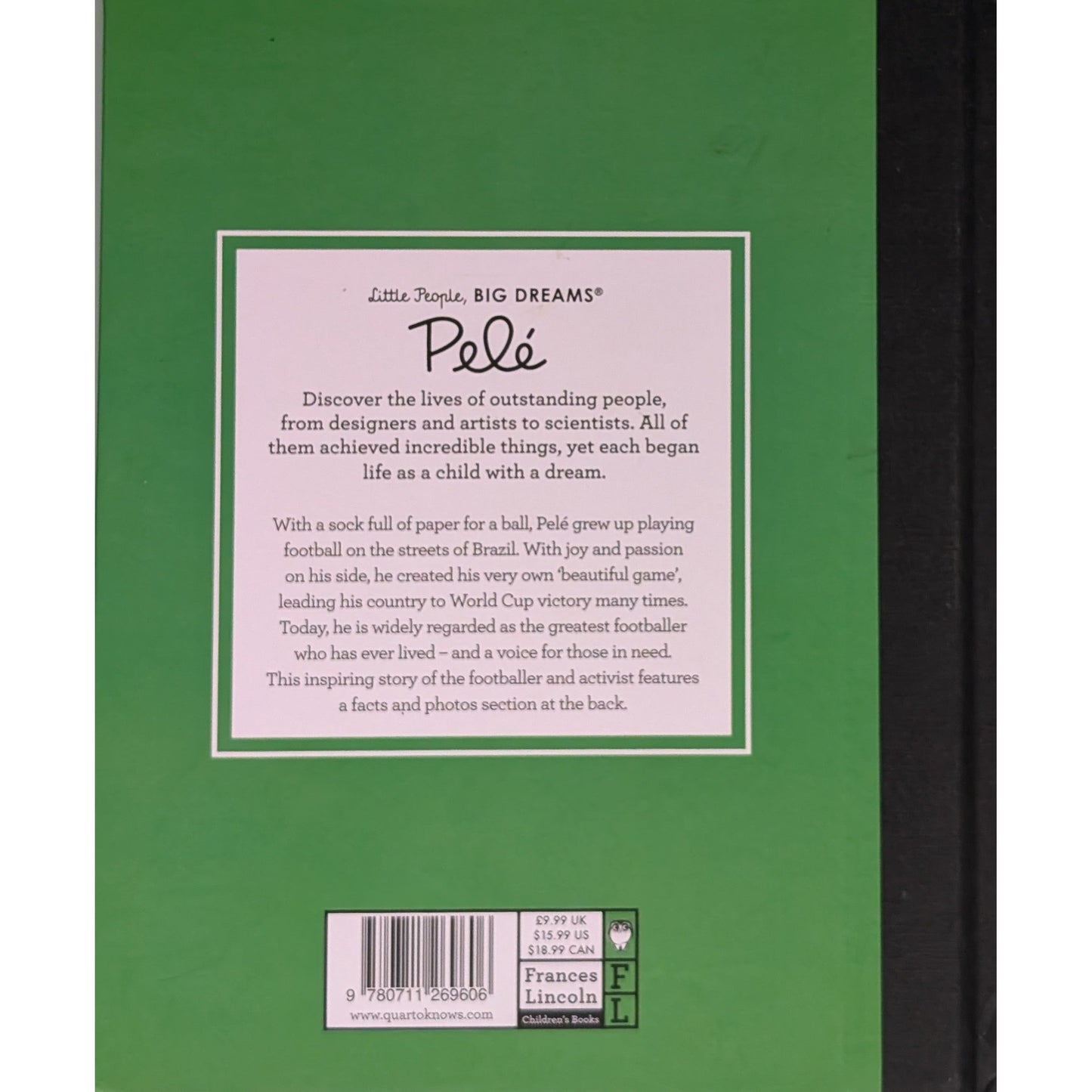 Little People, Big Dreams - Pelé, brukte bøker av Maria Isabel Vegara