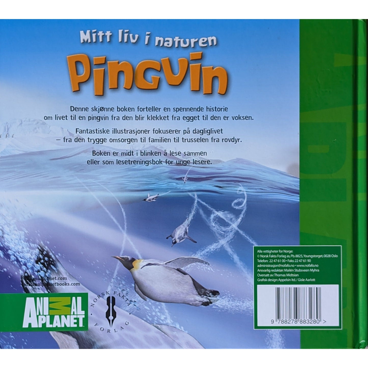 Mitt liv i naturen - Pingvin - Brukte bøker fra Animal Planet