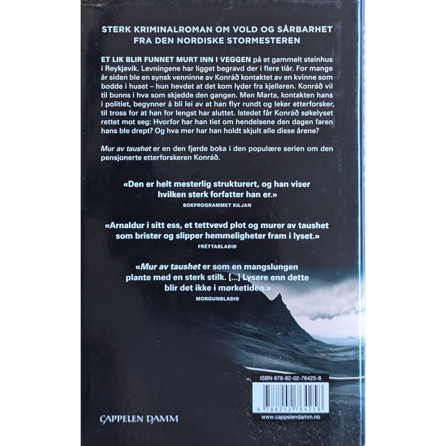 Mur av taushet - En Konrad-krim 4, brukte bøker av Arnaldur Indridason