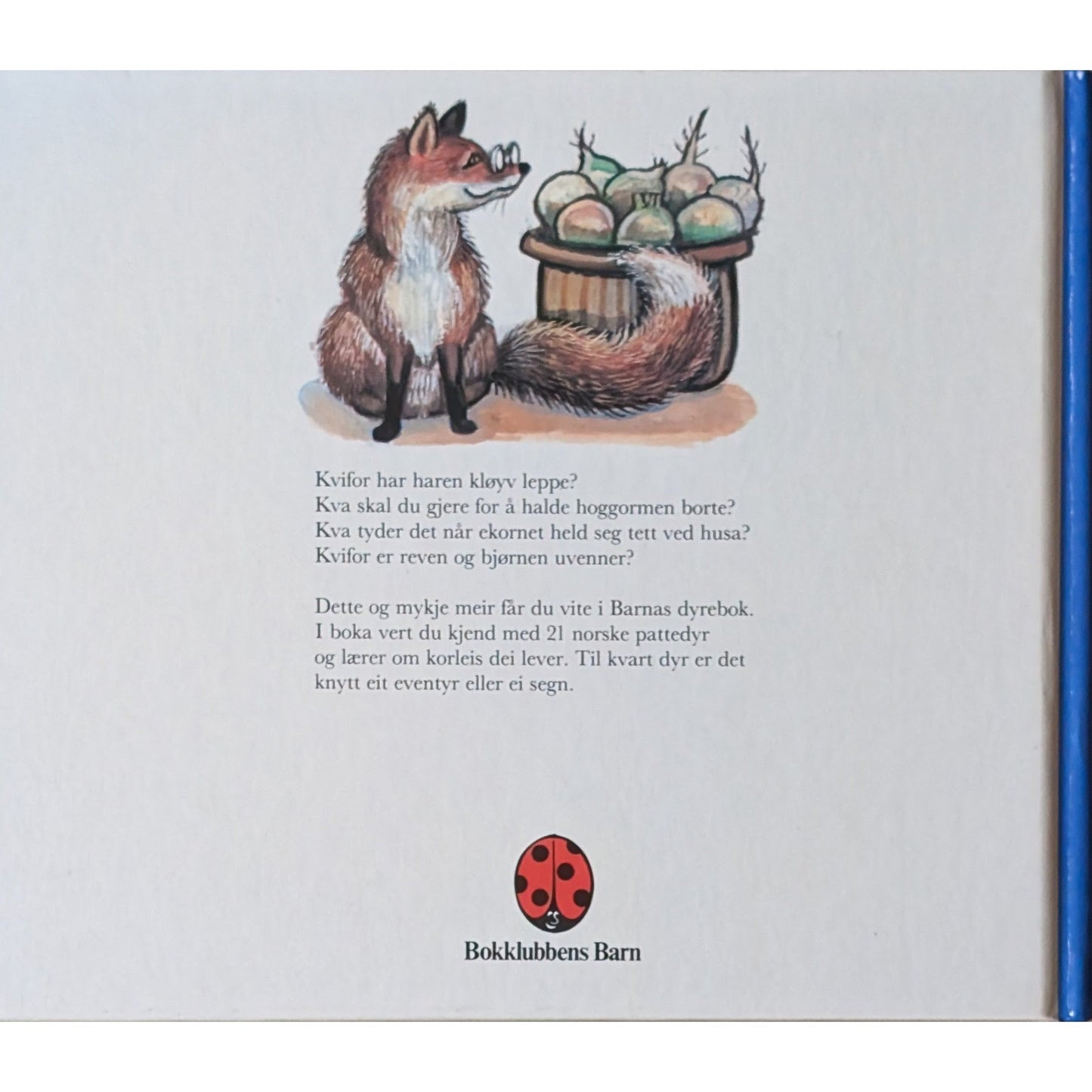 Barnas dyrebok, brukte bøker av Inger Næss og Ingunn Mosberg