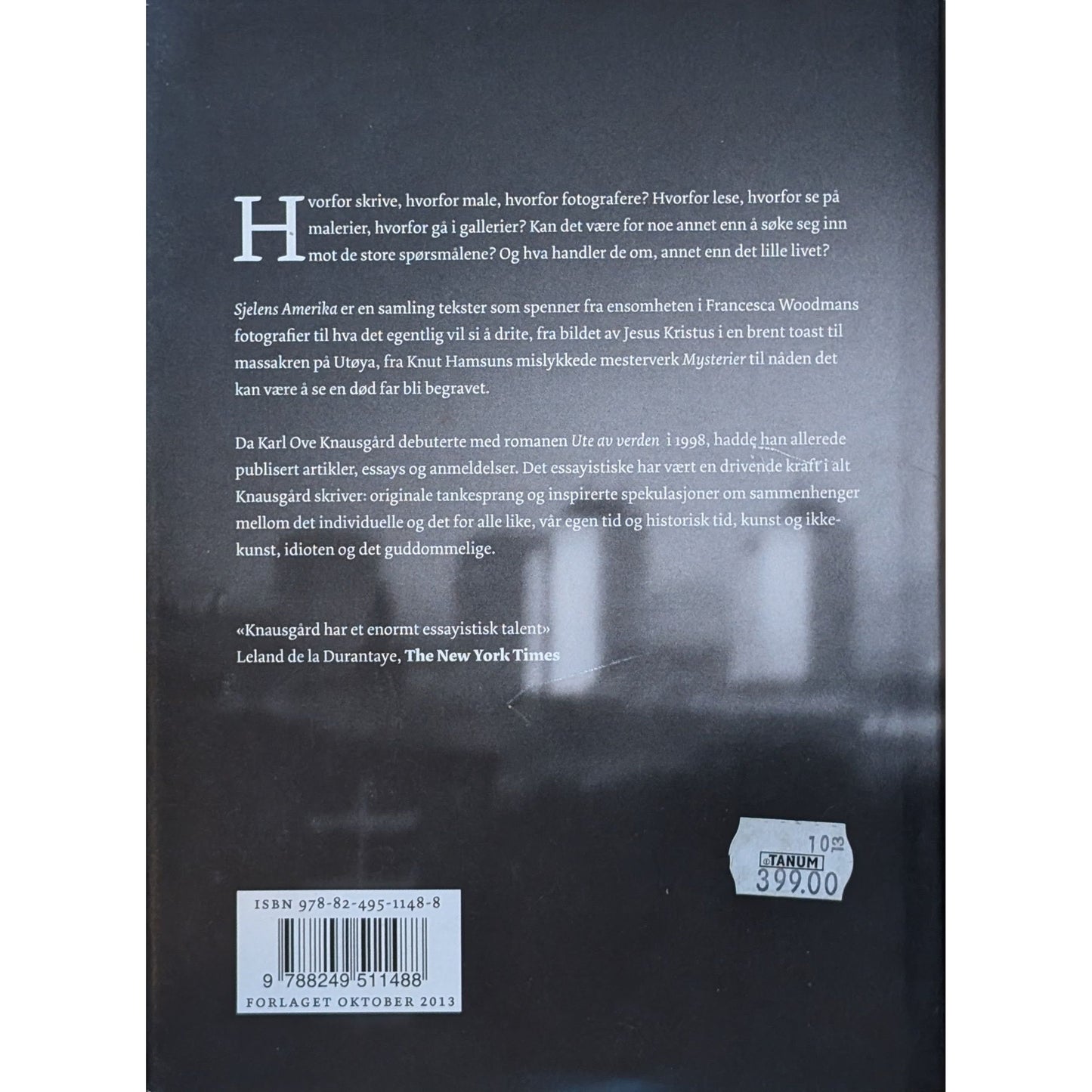 Sjelens Amerika, brukte bøker av Karl Ove Knausgård