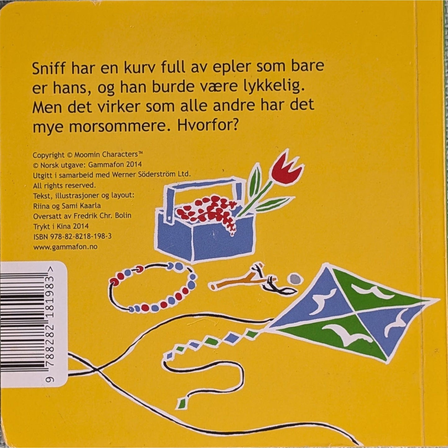 Hva er galt, Sniff? Brukte bøker om Mummi av Riina & Sami Kaarla