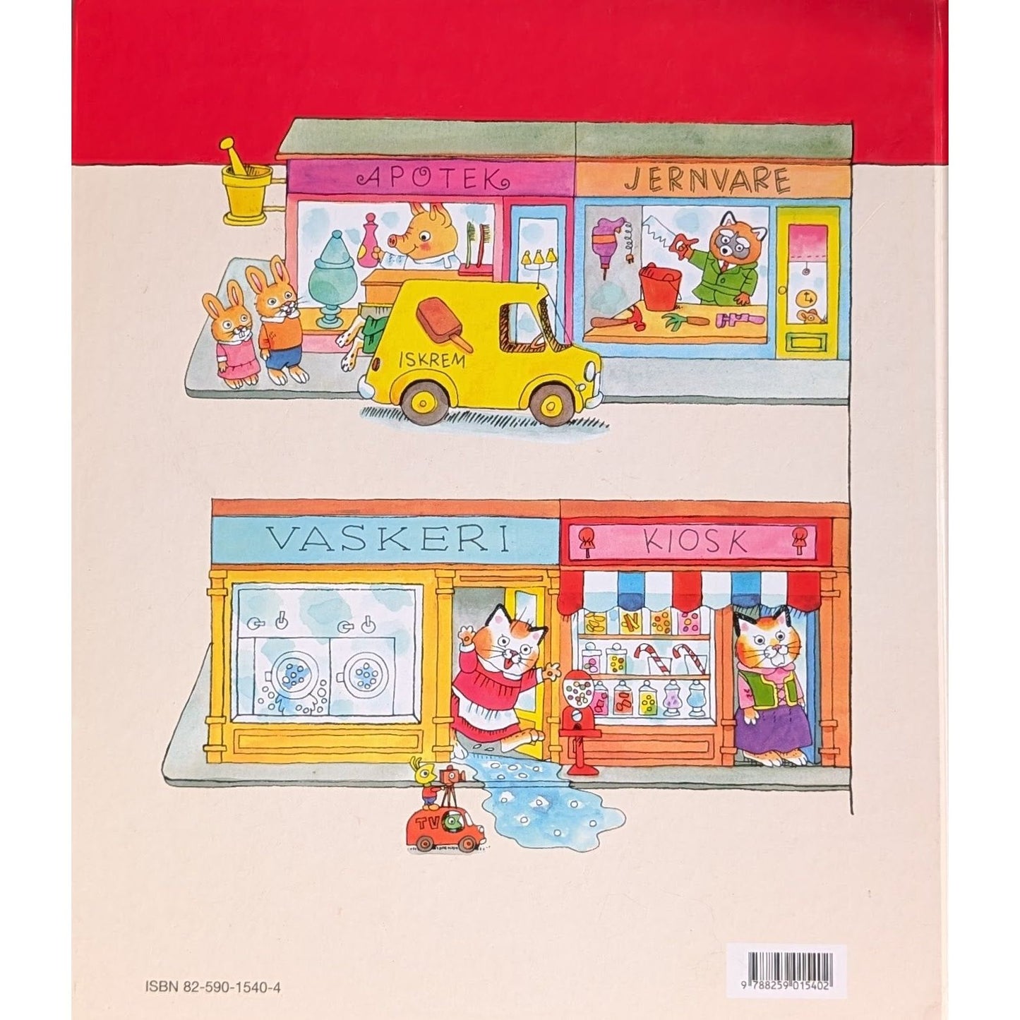 Travle Travelby - Brukte bøker av Richard Scarry