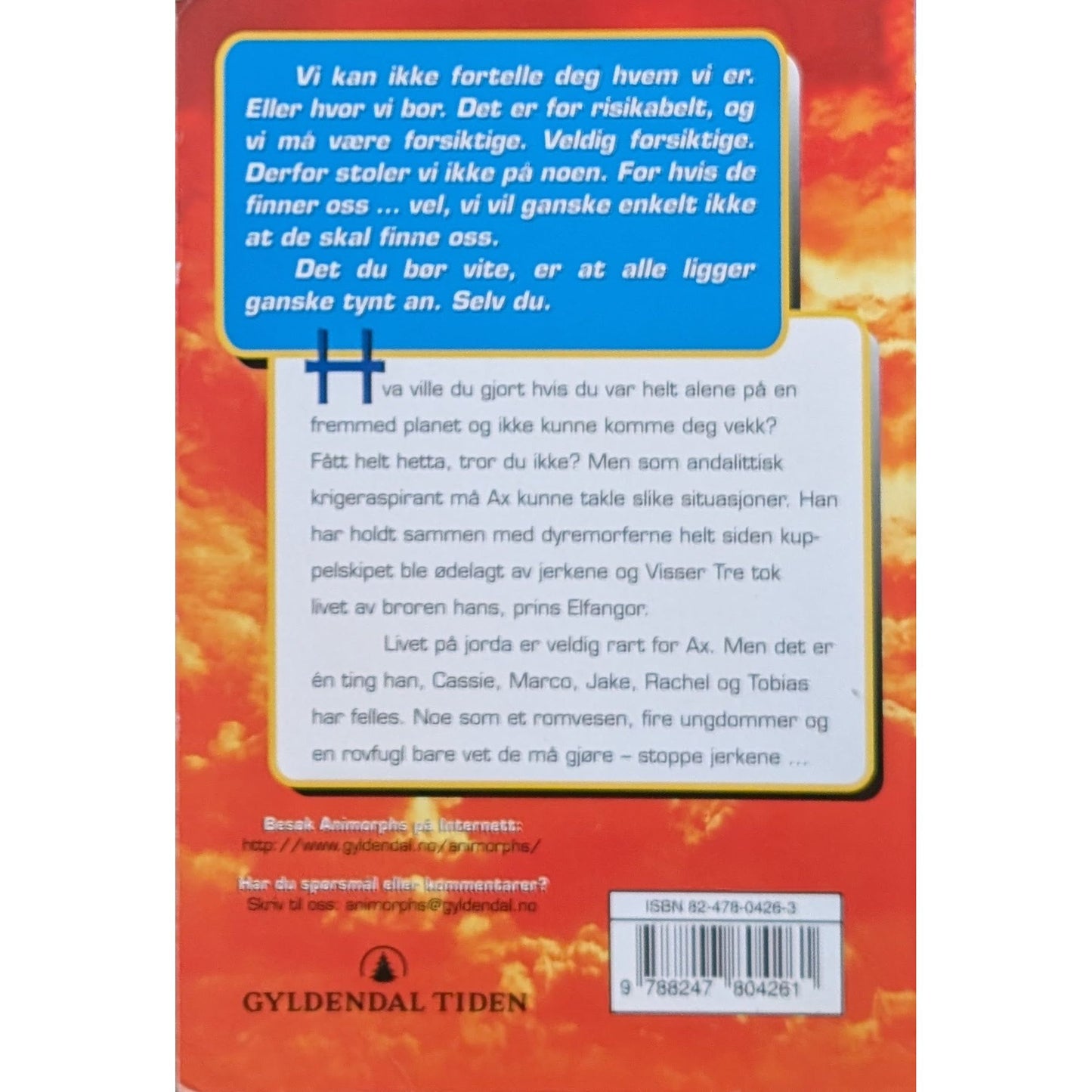 Den fremmede - Animorphs #8, brukte bøker av K.A. Applegate