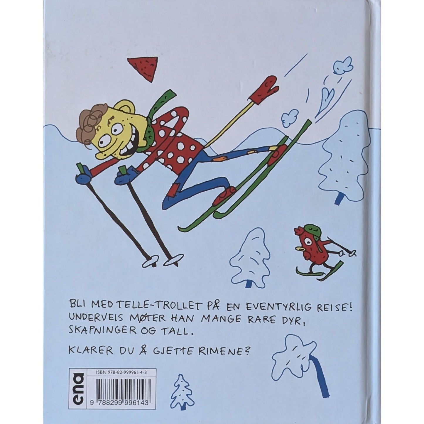 Telle-trollet teller til ti, brukte bøker av Lars Mæhle og Anna Fiske