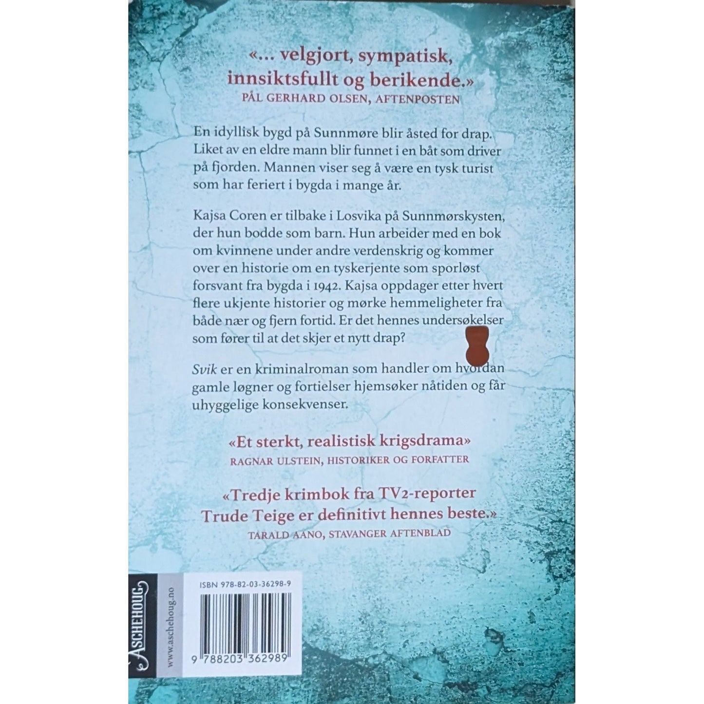 Svik, brukte bøker av Trude Teige om Kajsa Coren