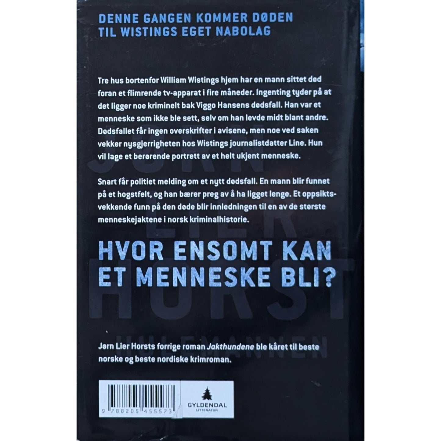 Hulemannen - William Wisting 9 - Brukte bøker av Jørn Lier Horst