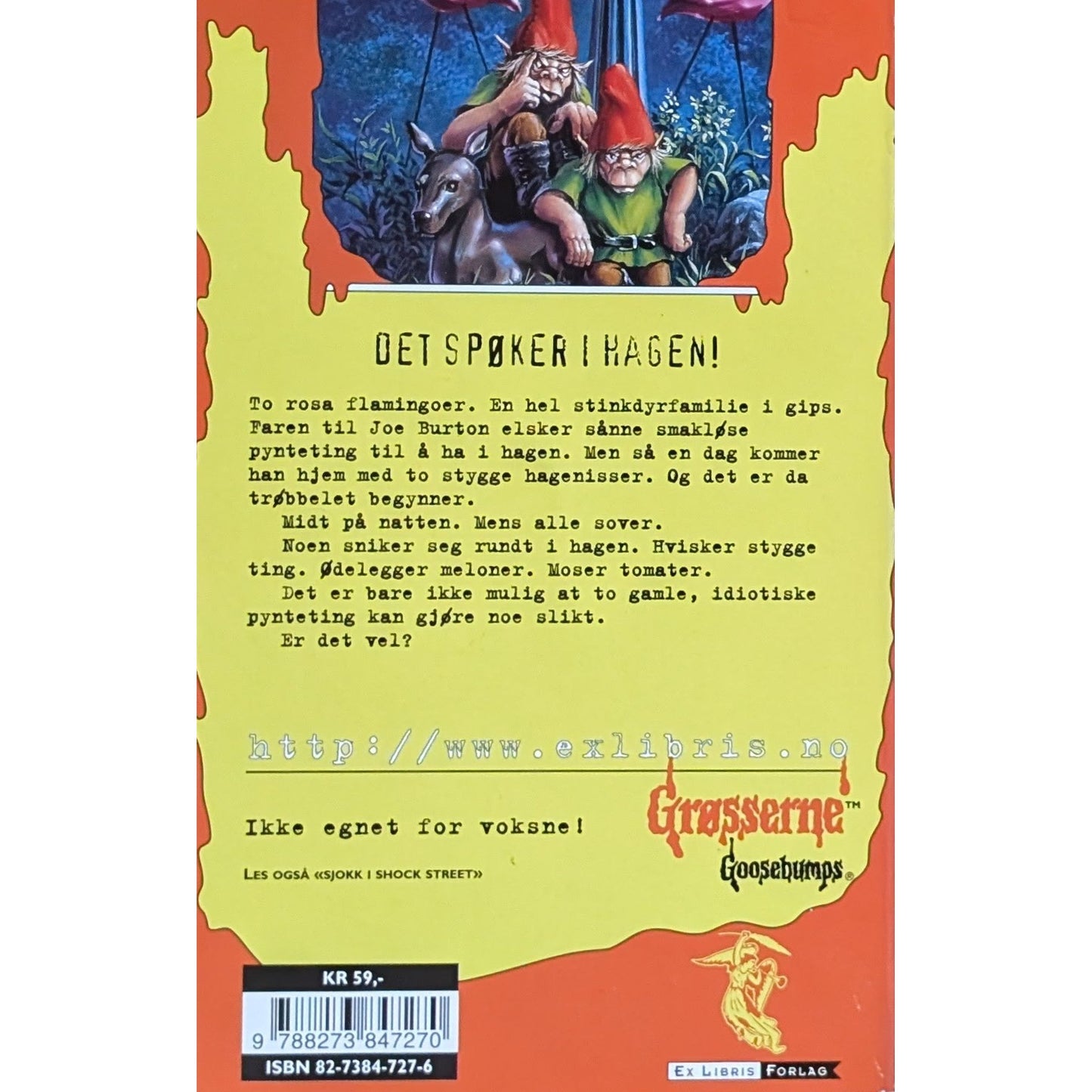 Grøsserne 33 - Hagenissenes hevn - Brukte bøker av R.L. Stine