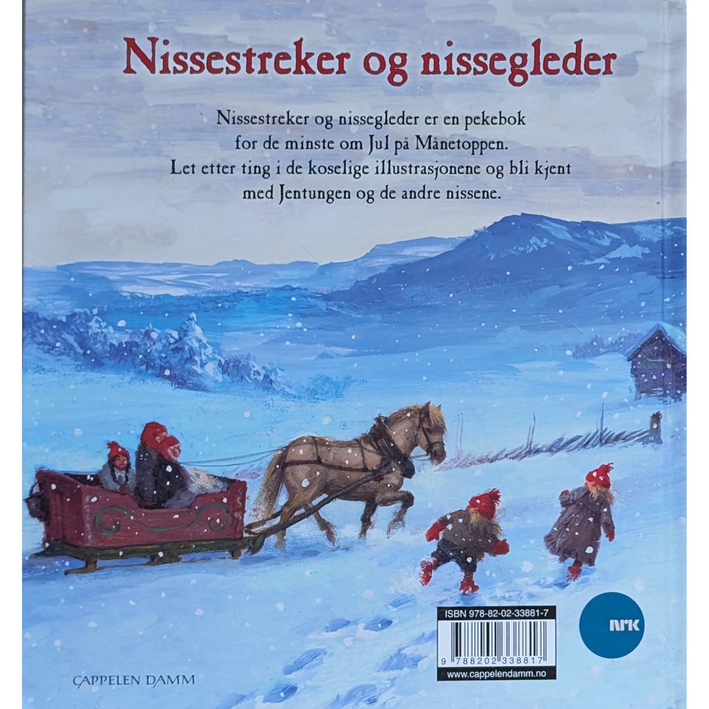 Månetoppen - Nissestreker og nissegleder, brukte bøker av Gudny Ingebjørg Hagen