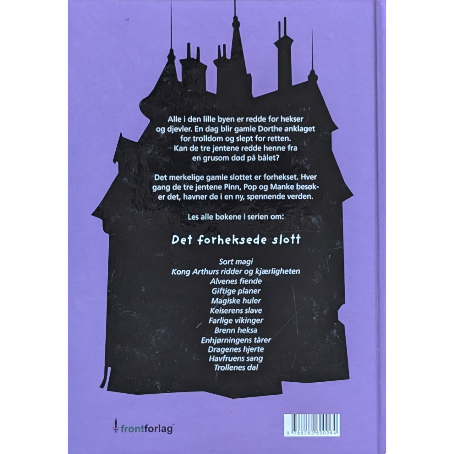Det forheksede slott 8 - Brenn heksa. Brukte bøker av Peter Gotthardt
