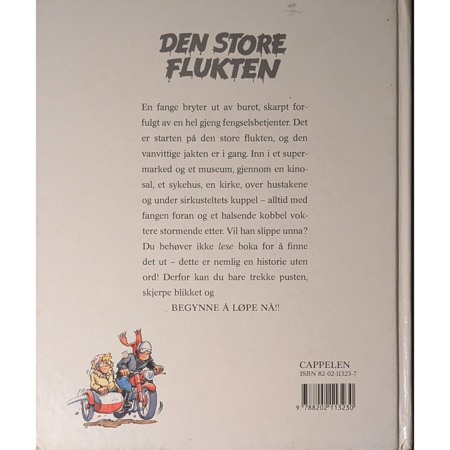 Den store flukten- brukte bøker av Philippe Dupasquier