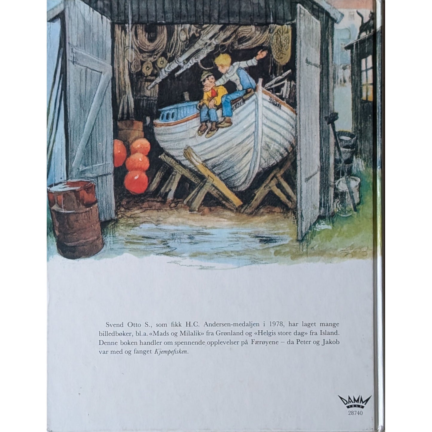 Kjempefisken, brukte bøker av Svend Otto S.