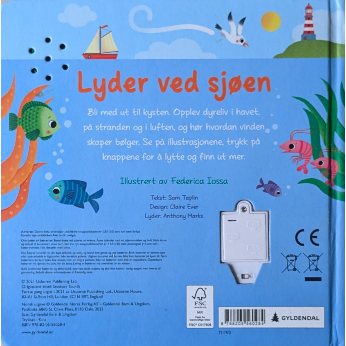 Lyder ved sjøen - brukte bøker med lyd