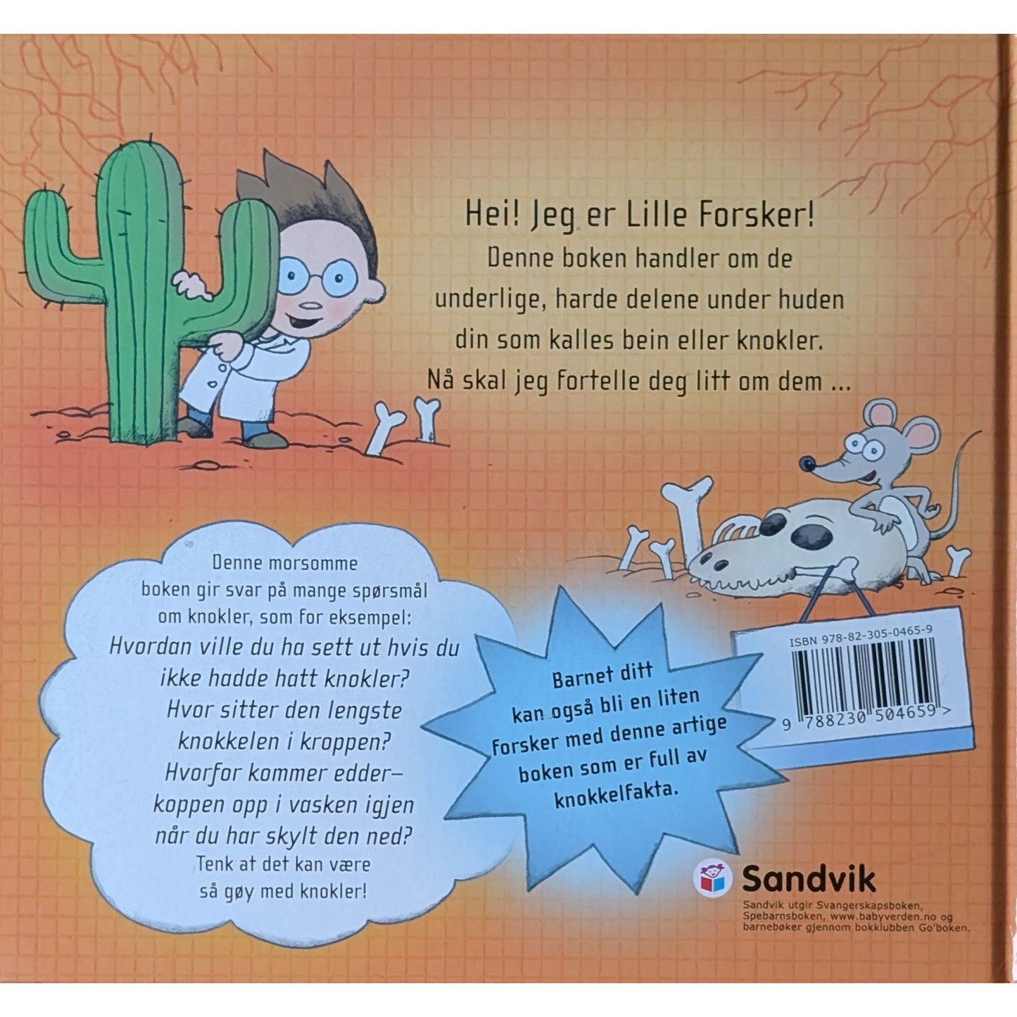 Lille forsker - Knoklene Brukte bøker av Kate Lennard . Faktabøker