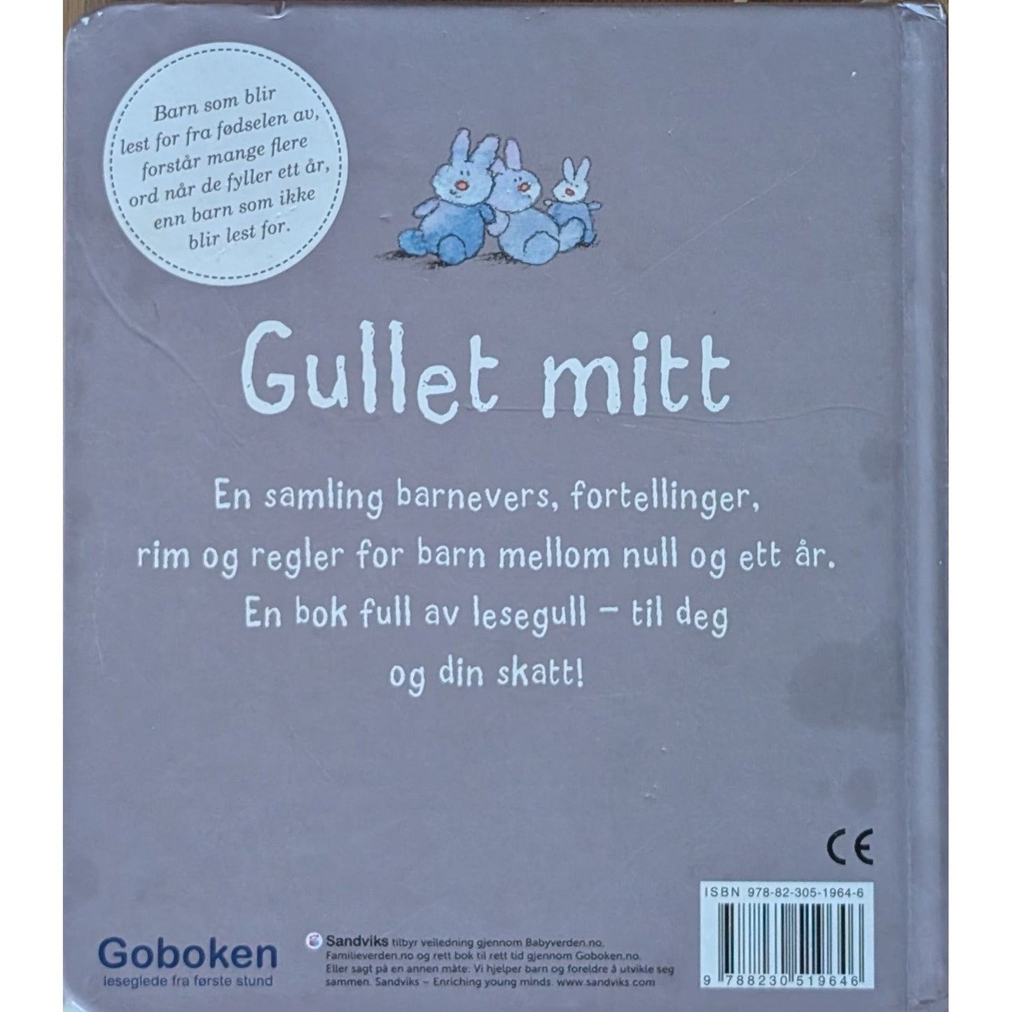 Gullet mitt. Gobokens favoritter til de aller minste - Brukte barnebøker