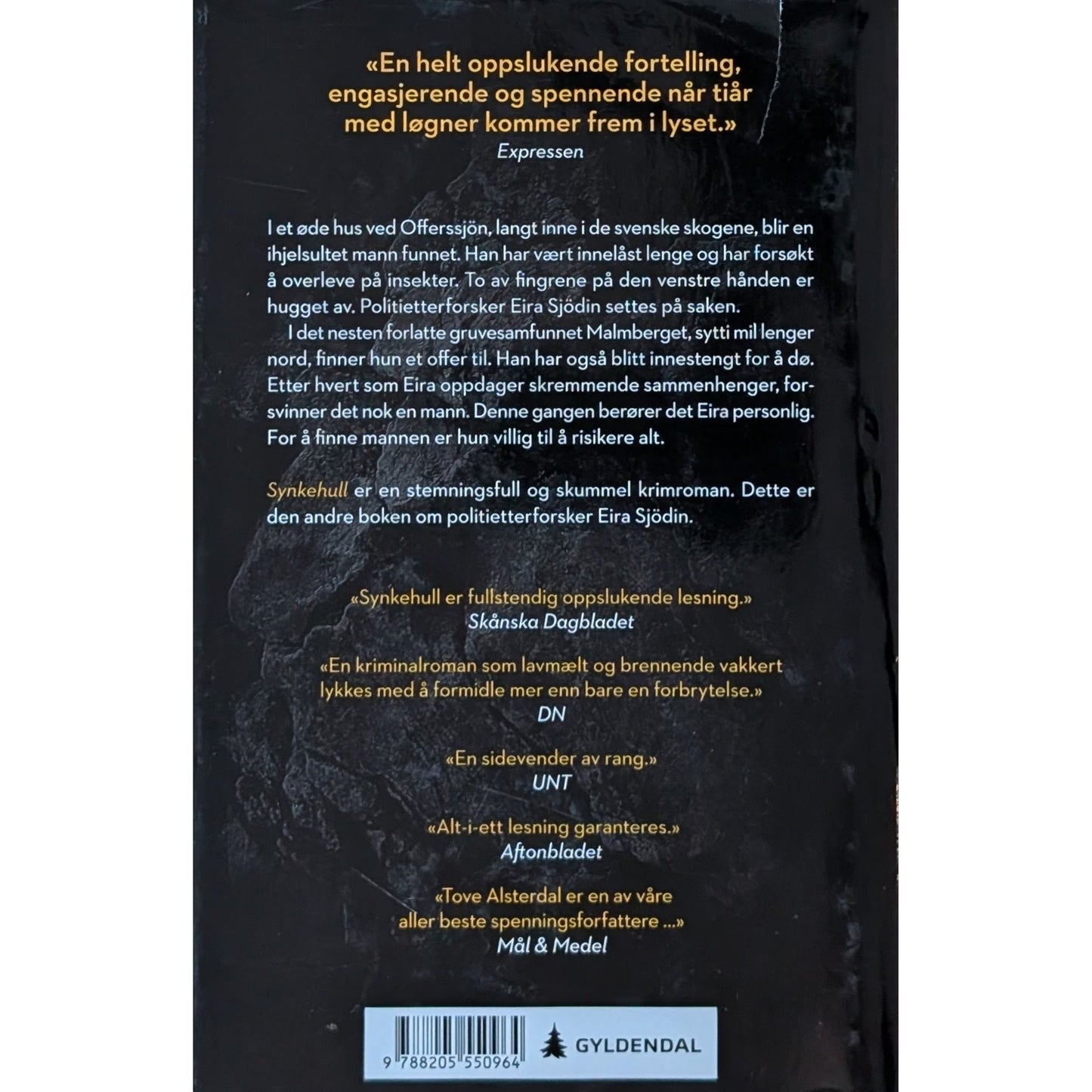 Eira Sjödin 2 - Synkehull, brukte bøker av Tove Alsterdal