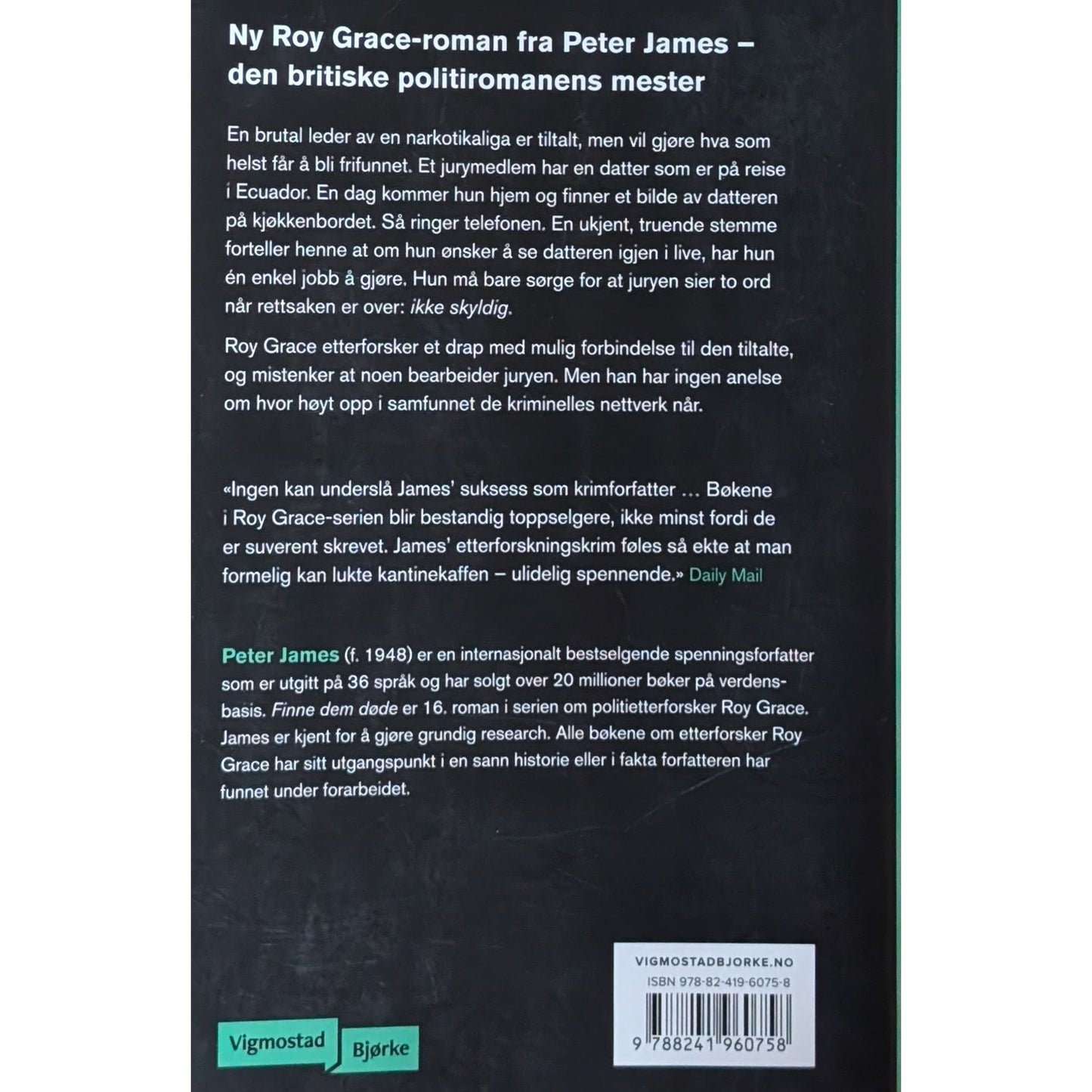 Roy Grace 16 - Finne dem døde, brukte bøker av Peter James