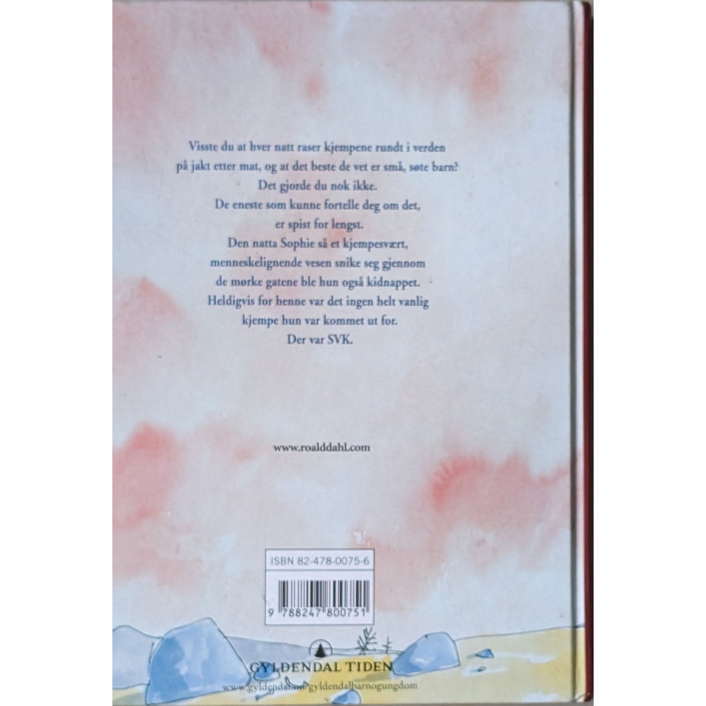 SVK - Brukte bøker av Roald Dahl og Quentin Blake