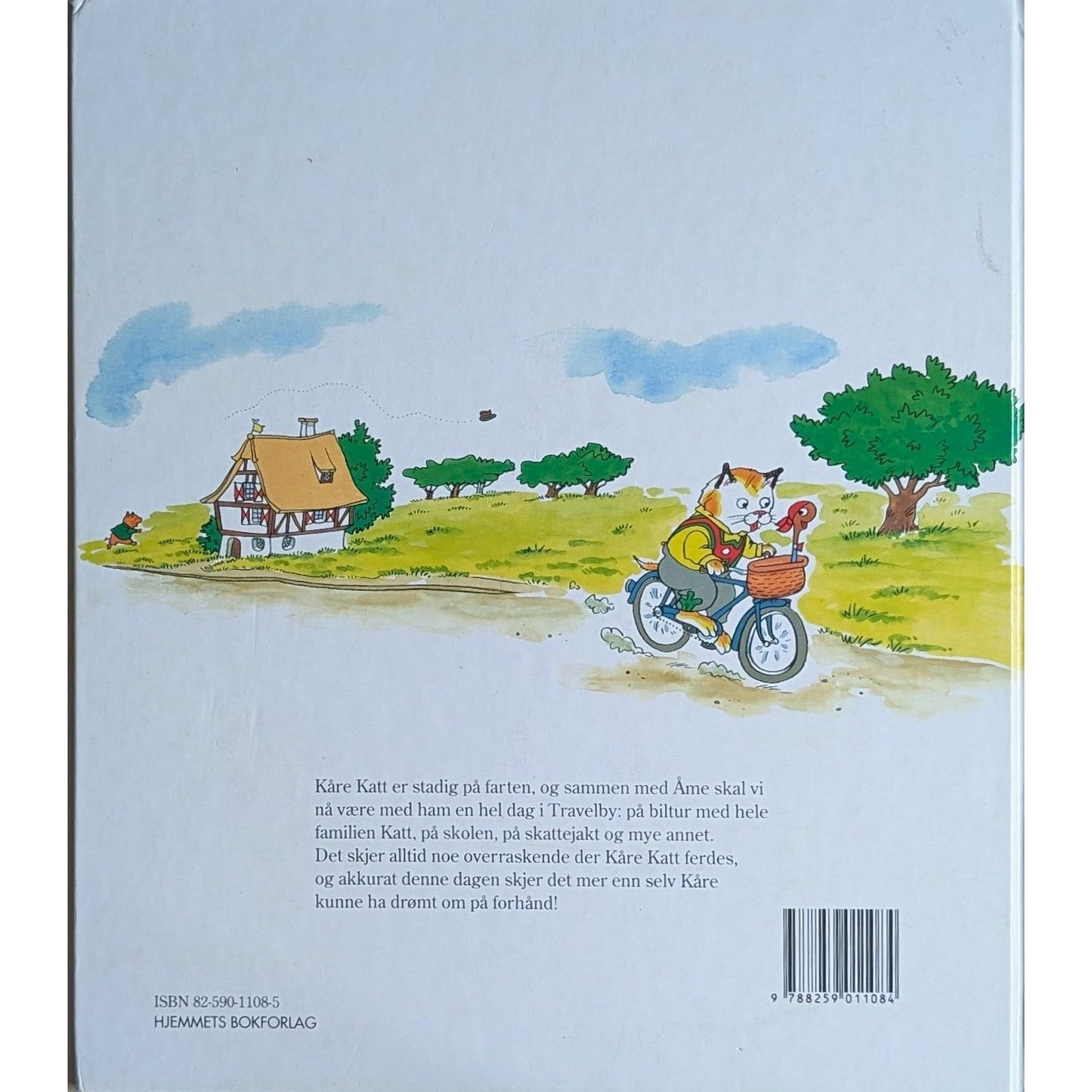 Kåre Katt på farten! Brukte bøker av Richard Scarry