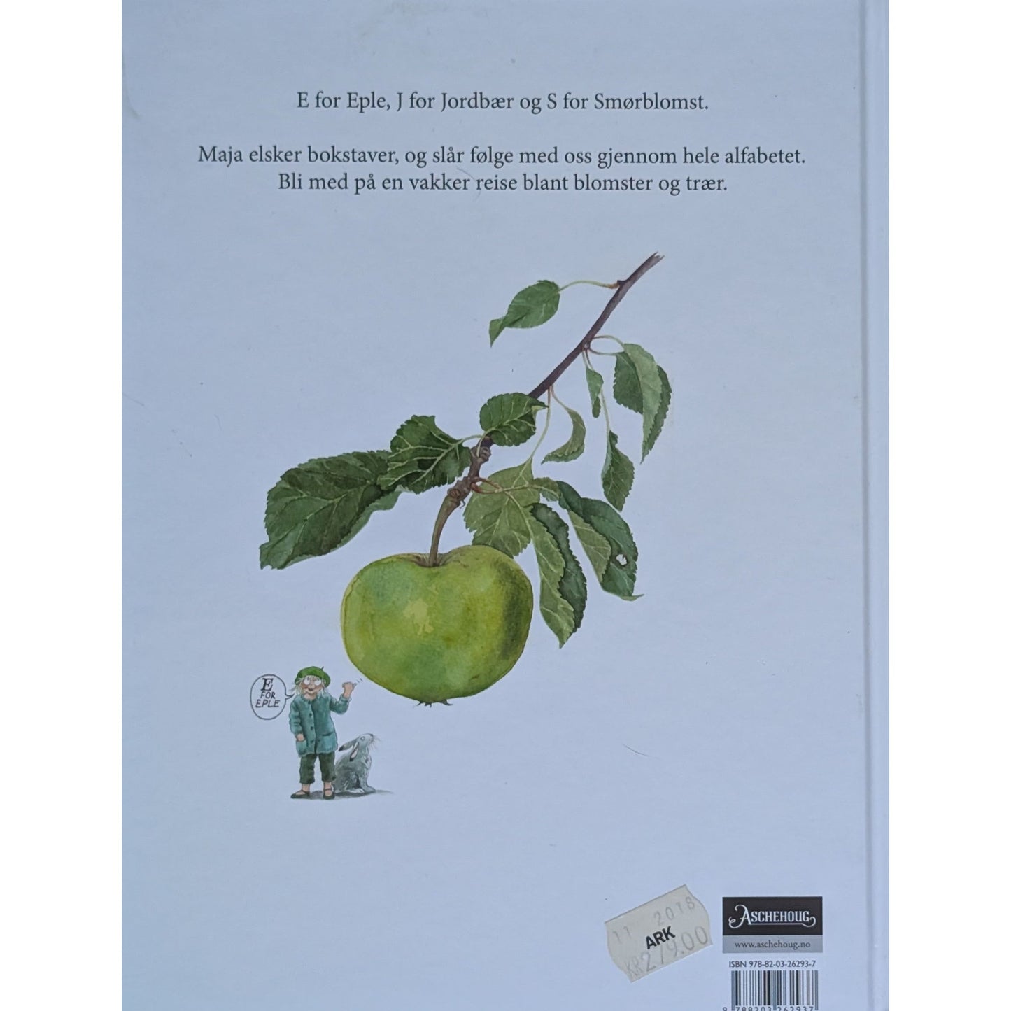 Majas alfabet, brukte bøker av Lena Anderson