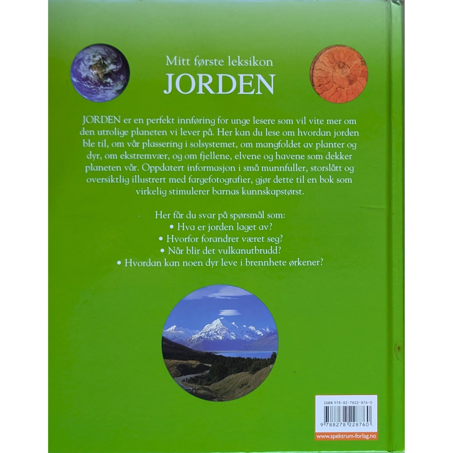 Mitt første leksikon - Jorden. Brukte faktabøker av Jen Green