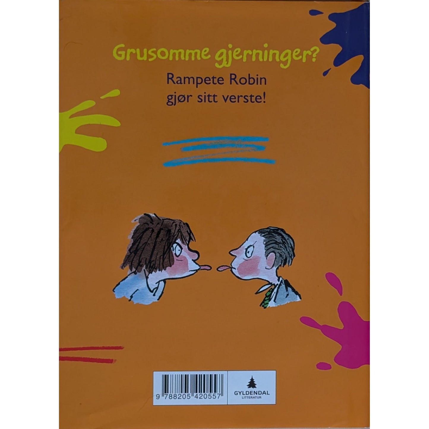 Rampete Robins grusomme gjerninger. Brukte bøker av Francesca Simon og Tony Ross