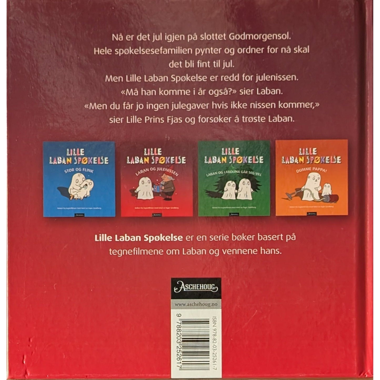 Laban og Julenissen, brukte bøker av Inger og Lasse Sandberg