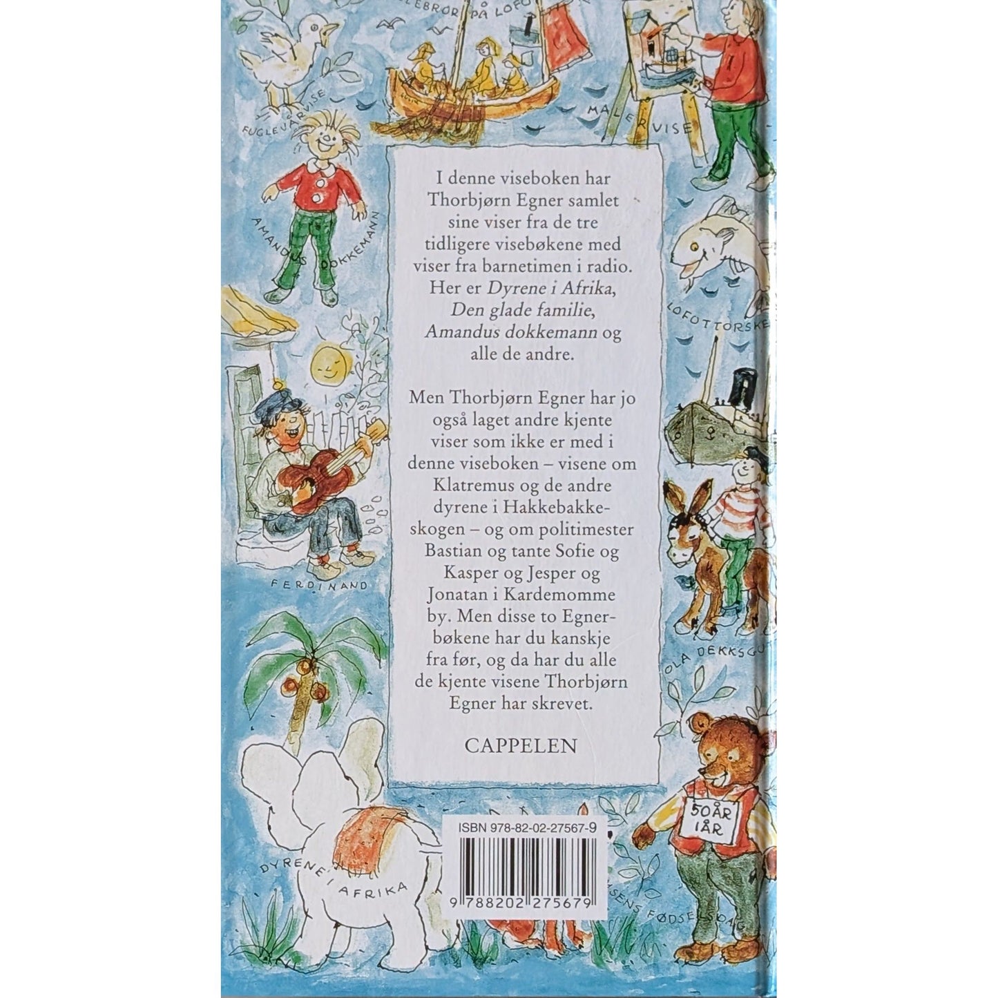 Kaptein Sorte Bill - Brukte Barnebøker av Thorbjørn Egner