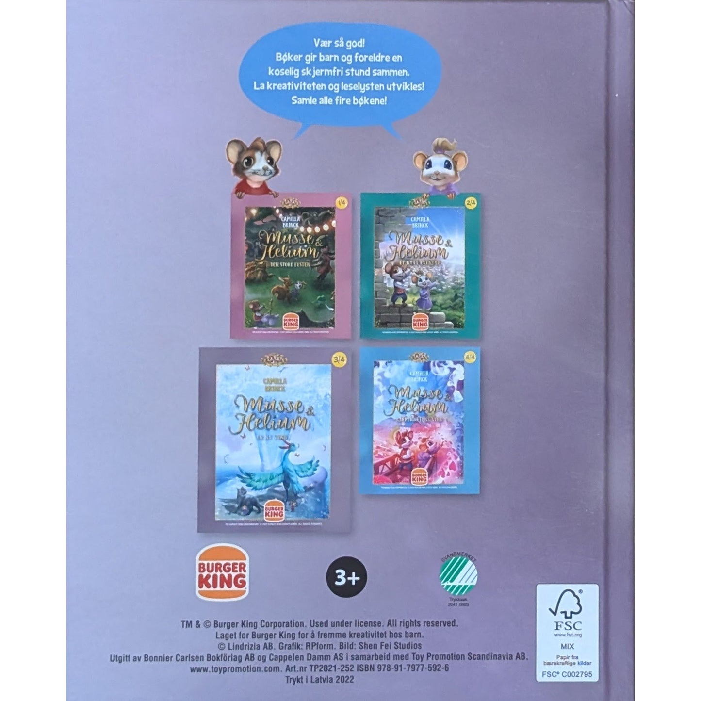 Musse & Fellini En ny venn, brukte bøker av Camilla Brinck