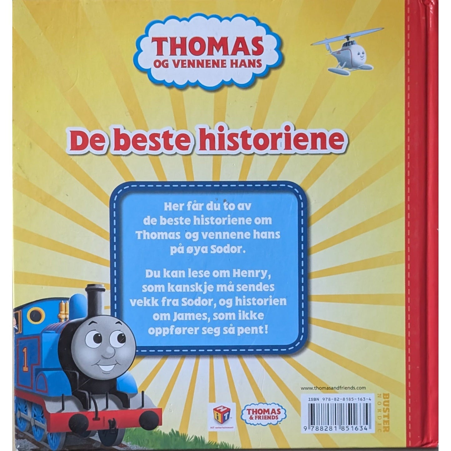 Thomas toget - De beste historiene. Brukte bøker om Thomas toget