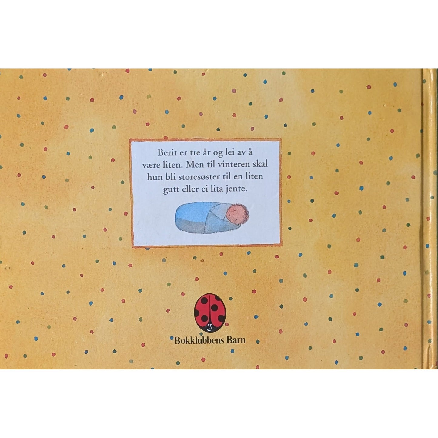 Berit skal bli storesøster + Berit og lillebror, brukte bøker av Kristiina Louhi