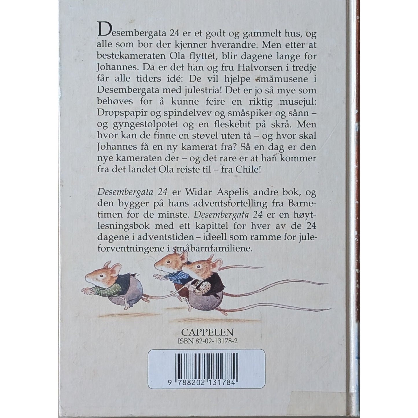 Desembergata 24 - Brukte bøker av Widar Aspeli. Adventsbok