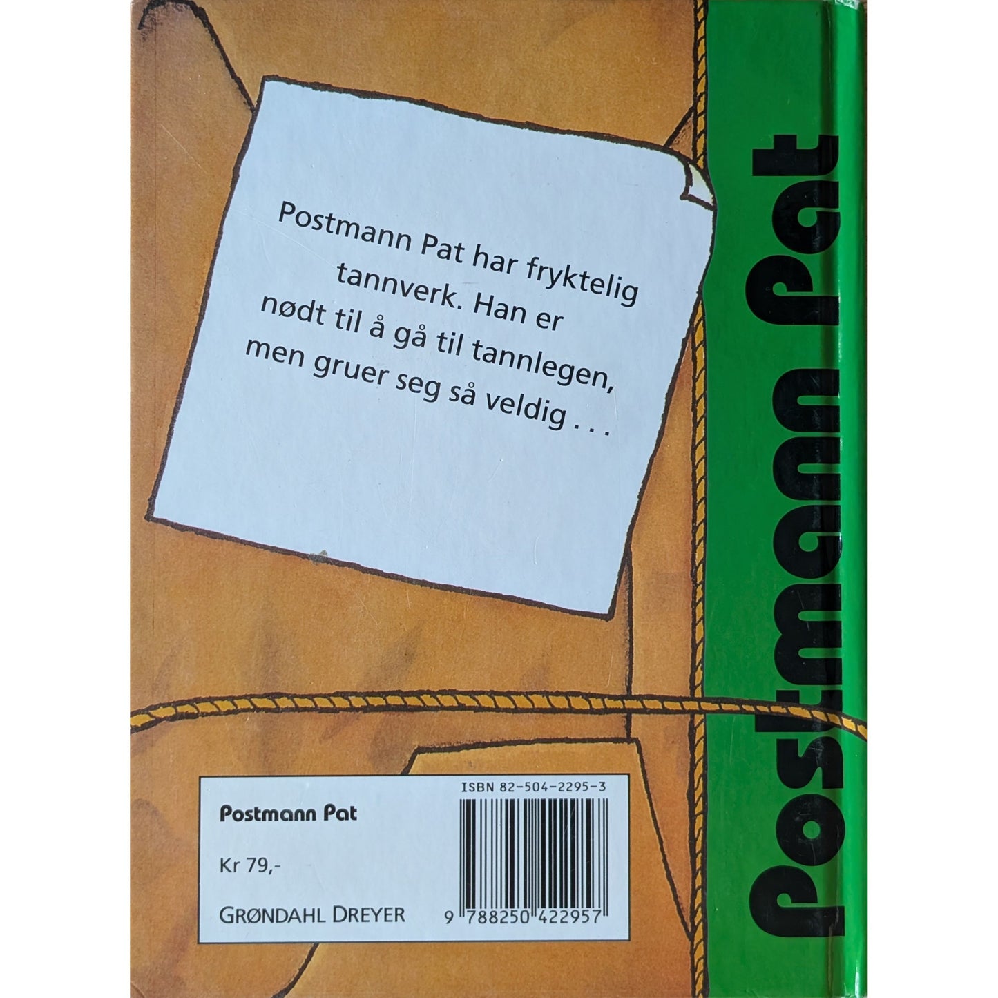 Postmann Pat går til tannlegen. Brukte bøker av John Cunliffe