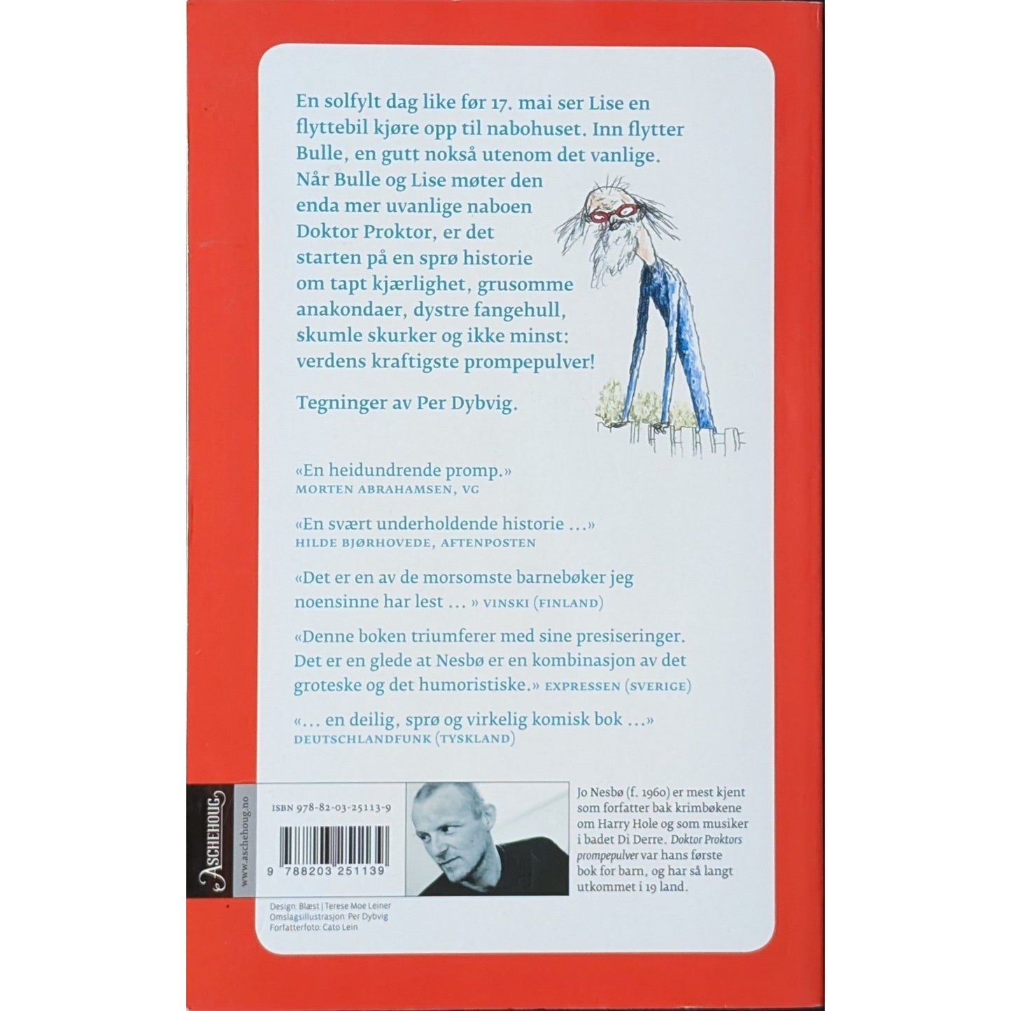 Doktor Proktors prompepulver. Brukte bøker av Jo Nesbø og Per Dybvig