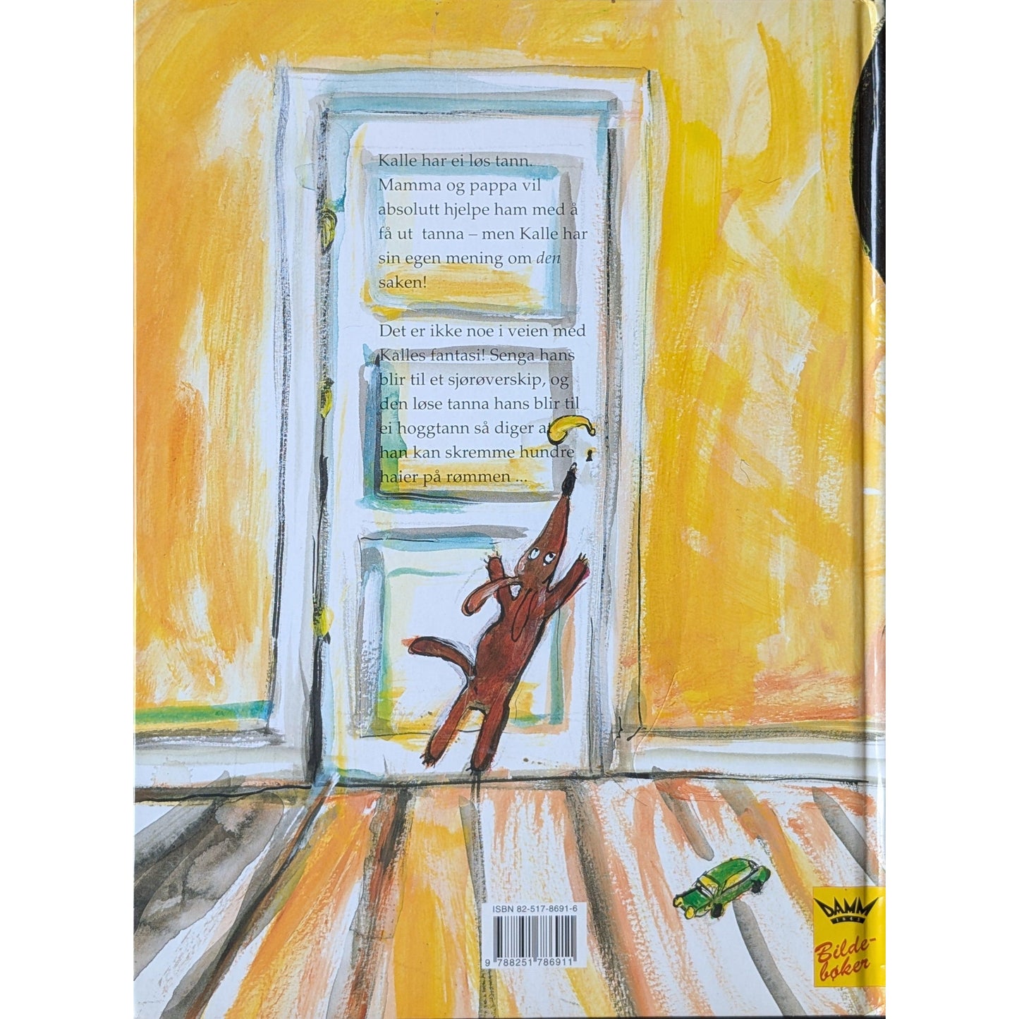 Kalle Tannløs. Brukte bøker av Aage Brandt i serien Damm Bildebøker