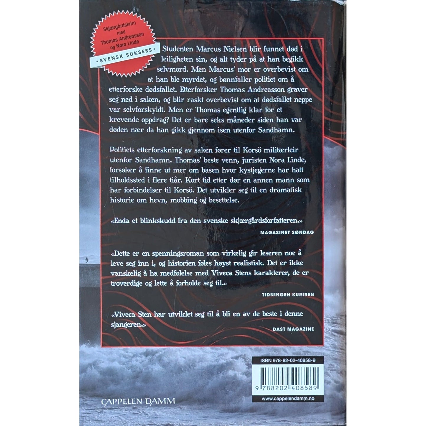 Mordene i Sandhamn 4 - I natt er du død. Brukte bøker av Viveca Sten